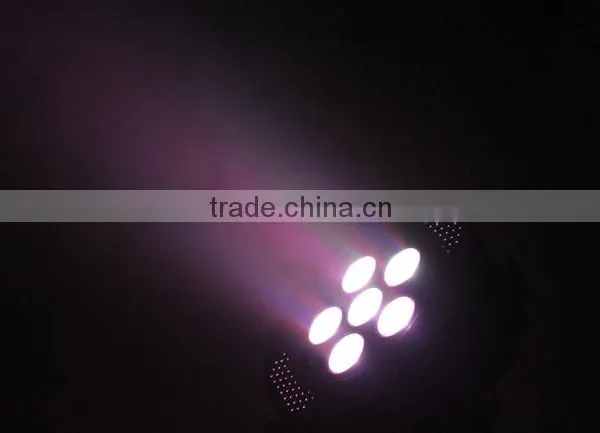 High Quality 6*Tri-3W LED Rechargable Battery Operated RGB Par Cans photo-4