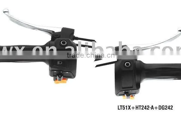 Throttle With Brake Lever and Switches