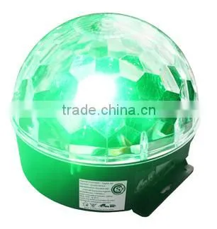 Top Quality Pro Color Changing Hanging Ball Lighting RGBWYP 6PCS 3W Crystal Ball Rotating Color Light photo-5