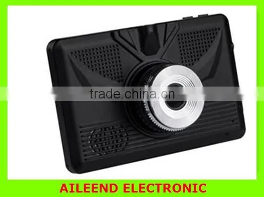 Car DVR Dual Camera Lens + Wifi + Android 4.0 Smart Tablet + GPS Navigator Full HD 1080P 5.0'' LCD Video Recorder Dash Cam photo-3