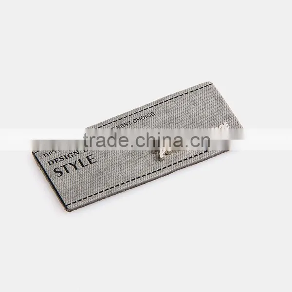 Vertical PU Patches Designer Clothing Patches photo-3