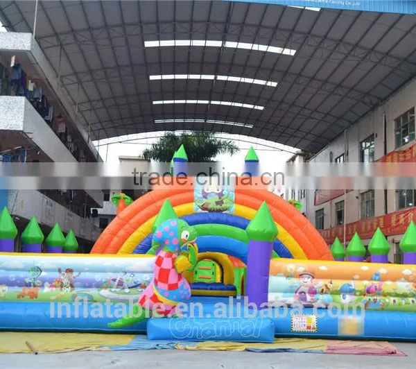 Kids Fun City Inflatable Playground Outdoor Gym Playground Equipment Inflatable Fun City photo-2