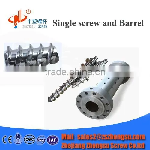 Bimetal Single Extruder Rubber Screw Barrel for Rubber Shoes photo-5
