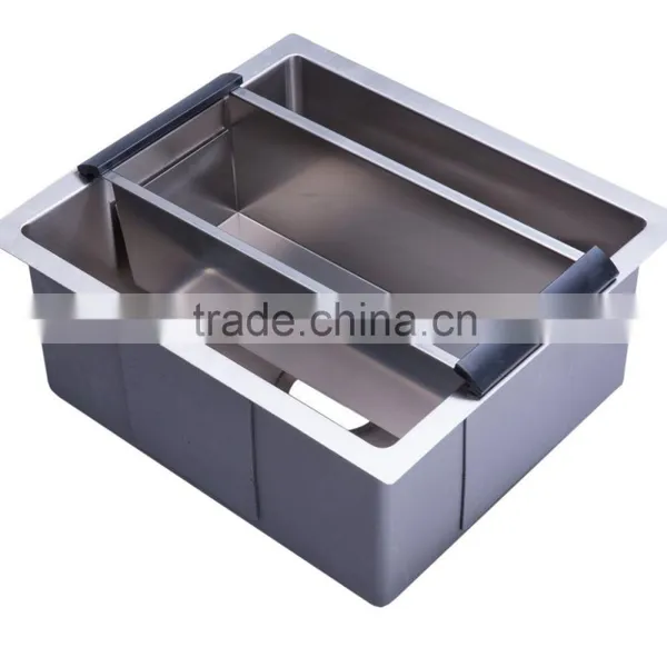 CUPC Handmade Stainless Steel Kitchen Sink Single Bowl Under Mount 16 Gauge photo-2