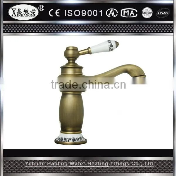 Hot Sale ! DIY Single Handle Antique Bamboo Faucet For Bathroom photo-4