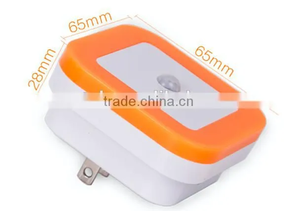 Color Changing LED Night Light Lamp,Motion Sensor LED Night Light Sensor,LED Night Light Wall Plug In photo-2