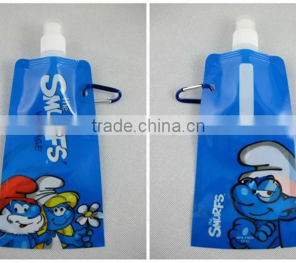 Fashion Foldable Water Bottle,plastic Foldable Water Bottle, Promotion Foldable Bottle