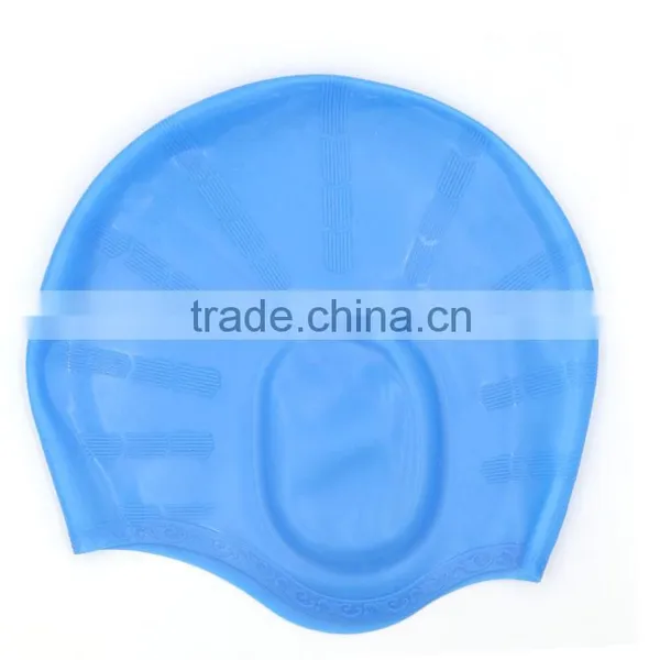 2016 Custom Logo Adult Kid Size Silicone Swim Cap,professional Silicone Swimming Cap Manufacturer photo-4