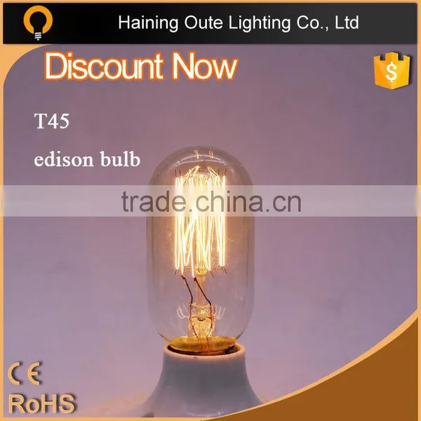 Customized Vintage Filament Retro Edison Bulb Lamp Supplier's Choice photo-2