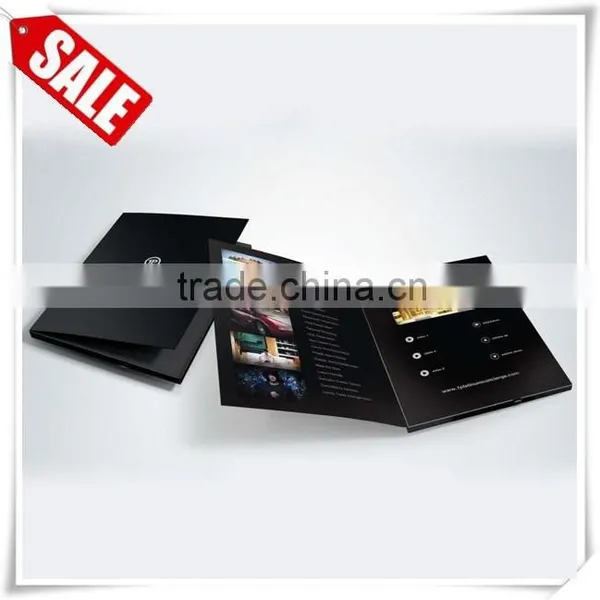 Customized Super-slim Video Card Video Audio Card Lcd Greeting Card photo-5