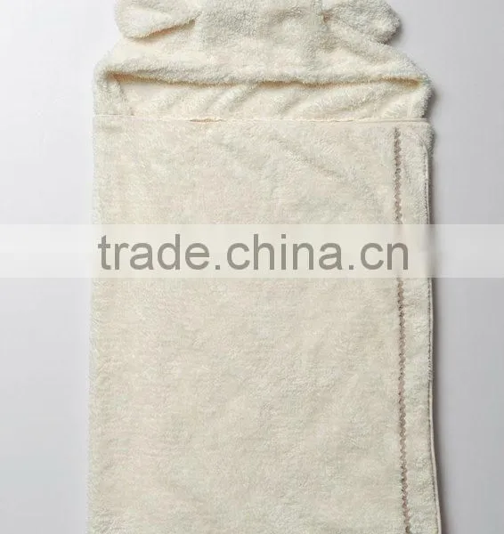Wholesale Pastel Color Breathable Plush Baby Blanket Fabric photo-3