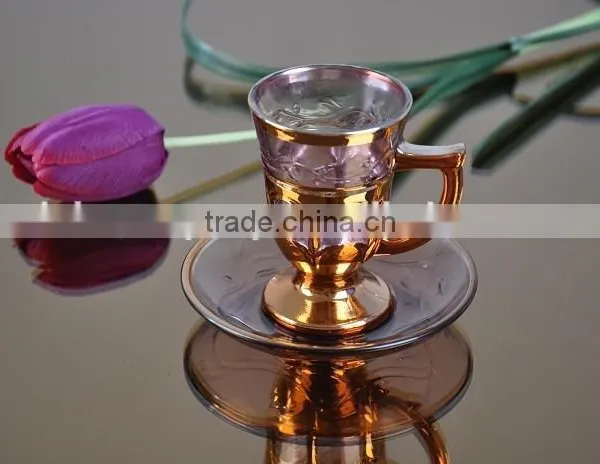 SMALL SIZE HOT SALING MACHINE PRESSED CUPS AND SAUCERS photo-2
