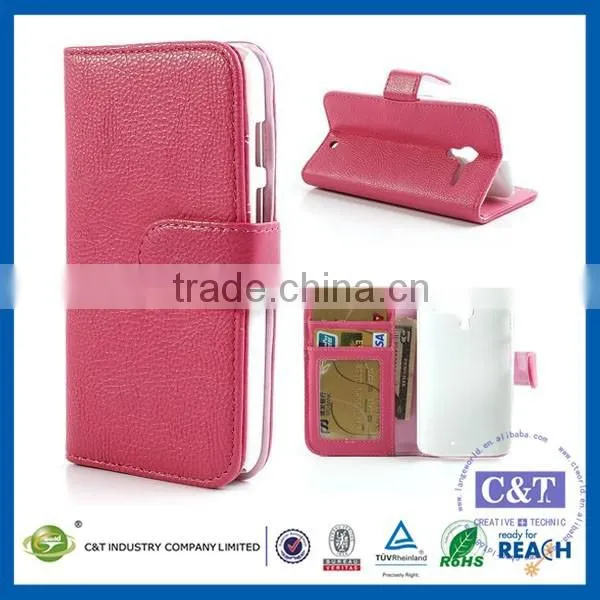 C&T Wallet Flip PU Folio Leather Cover Case Stand for Motorola Moto X photo-6