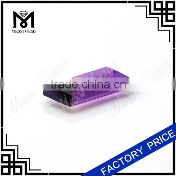 Best Selling Quartz Ametrine Baguette Cut Amethrine Gem For Jewelry photo-6