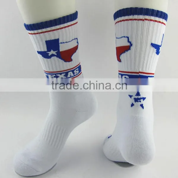 Cheap High Quality Hot Sale Men's Half Terry Sport Socks photo-3