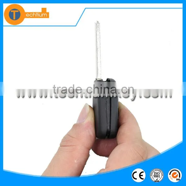 Transponder Car Keys Fobs Blank for Citroen c3 c2 Key Cover Fob Case Blank Key Shell With 307 VA2 Blade NO Groove on Blade photo-2