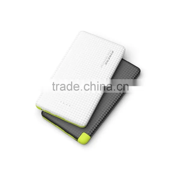 Pineng PN-952 5000mah Portable Pocket Power Bank With Cable Connector for Iphone photo-2