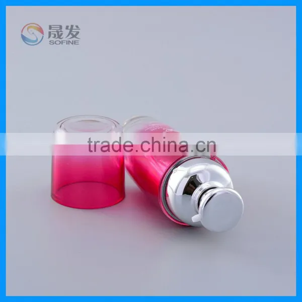 Empty Acrylic Cosmetic Sunscreen Lotion Pump Bottle photo-3