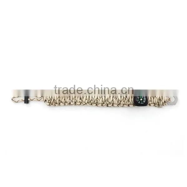 The Friendly Swede Reflective Paracord Bracelet With Fire Starter and Knife Compass photo-5