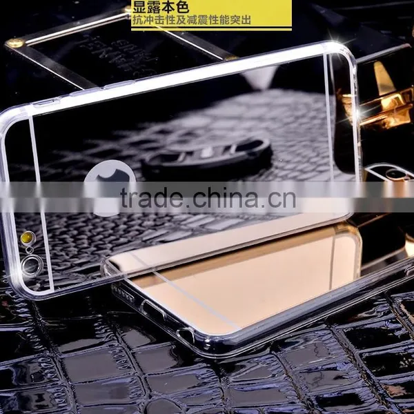Luxury Ultra-thin TPU Mirror For IPhone 6 6s Mirror Case photo-4