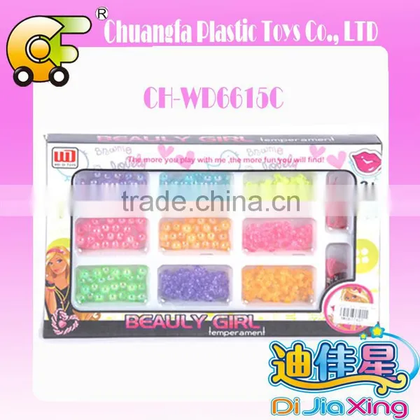New Design DIY Plastic Beaded Bracelet Kids Diy Crafts photo-4