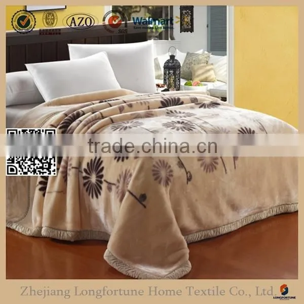 Manufactory Walmart China Home Textile Double Bed Mink Blanket photo-4