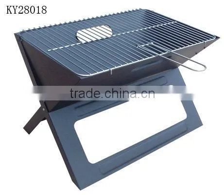 Portable Foldable Charcoal Barbecue Grill photo-3