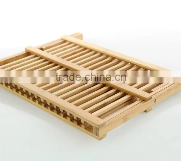 Bamboo Dish Drying Rack photo-5