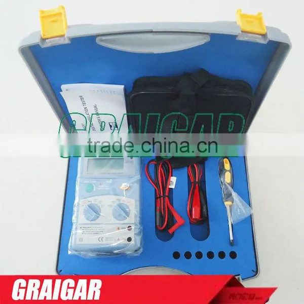 Genuine MS5201 Digital Megger , Insulation Resistance Tester , Sound and Light Alarm photo-5