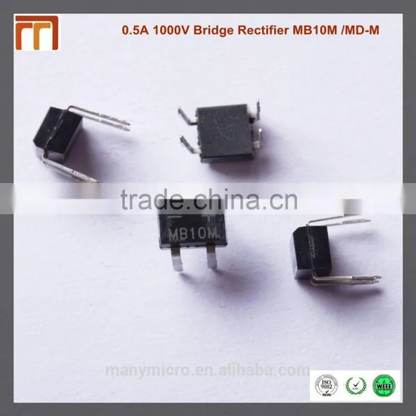 0.5A 1000V Bridge Rectifier MB10M / MD-M photo-2