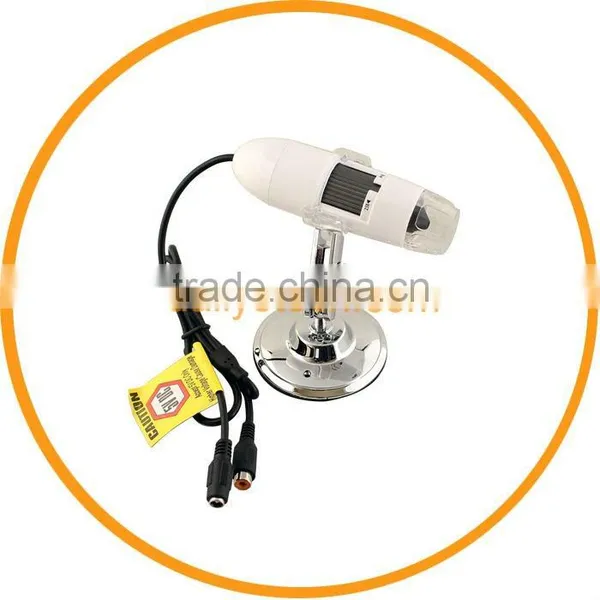 25X 400X 8LED AV Digital Microscope Magnifier Inspection Camera TV Out from dailyetech