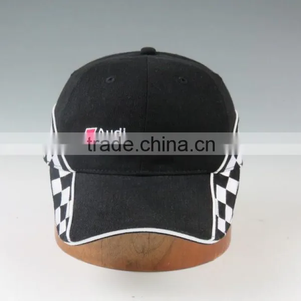 Audi 6 Panel 100% Cotton Baseball Promotioncap With Embroidery photo-2