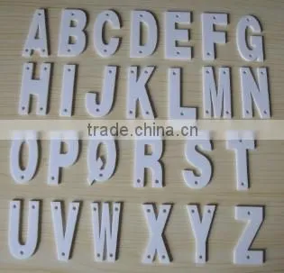 Frontlit Best Selling Led Sign Frontlit 3d Plastic Acrylic Alphabet Letters