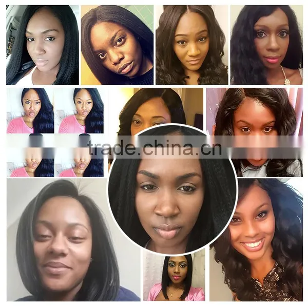 Full Lace Human Hair Wigs For Black Women photo-4