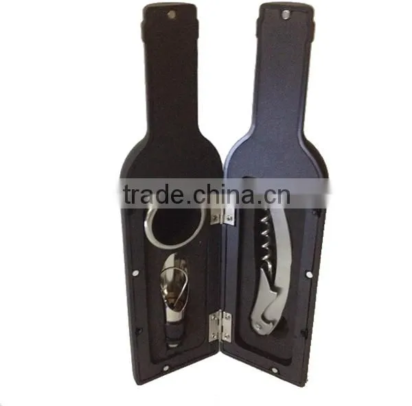 4 Pieces Wine Opener Set With Black Box ,Wine Opener Gift Set photo-4