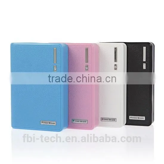 Promotion 18650 Battery Imitation Leather Shell 6600mAh Power Bank photo-2