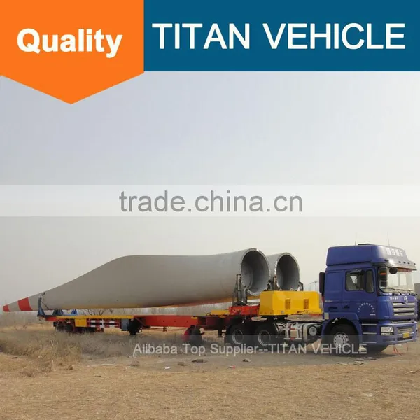 TITAN Extendable Trailer for 45mts 56mts 60 Meters Wind Blade Transport photo-6
