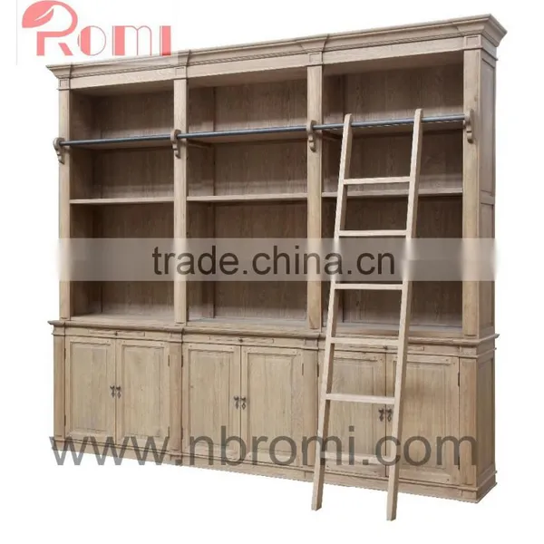 The Solid Oak Bookcase Furniture of Romi photo-3