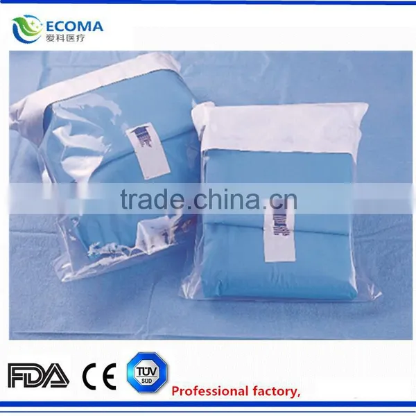 EO Gas Sterile Surgical Suture Sterile Packing C-section Surgical Drape Pack