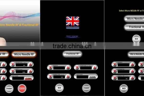 Best Salon Beauty Equipment! RF Fractional Micro Needle Wrinkle Removal Facial Massage Machine/Microneedle Fractional rf photo-4