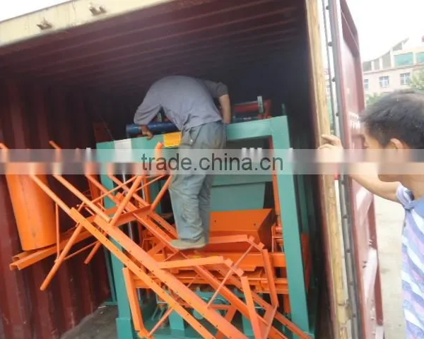 New Design QT4-20 Hydroform Concrete Brick Forming Machine photo-6