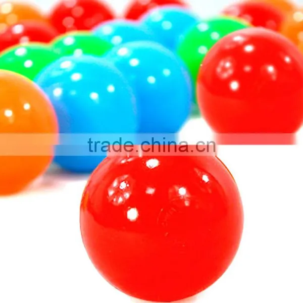 Long Service Life 6cm Black Plastic Play Pit Balls for Children Play photo-6