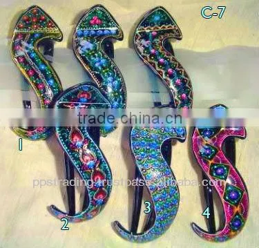 Plastic Painted Hair Clip photo-4