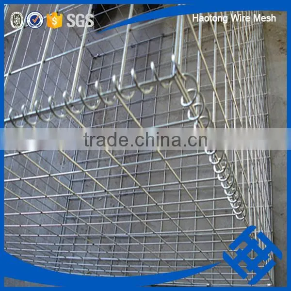 2016 Hot Sale Galvanized Gabion Box Stone Cage photo-5