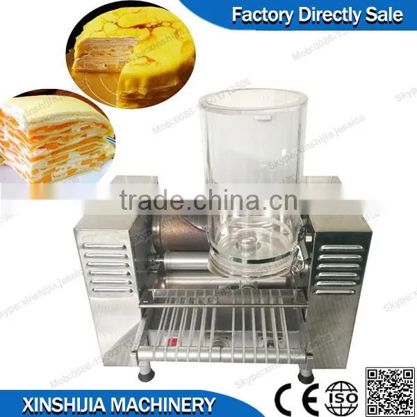 Automatic mini spring roll skin making machine