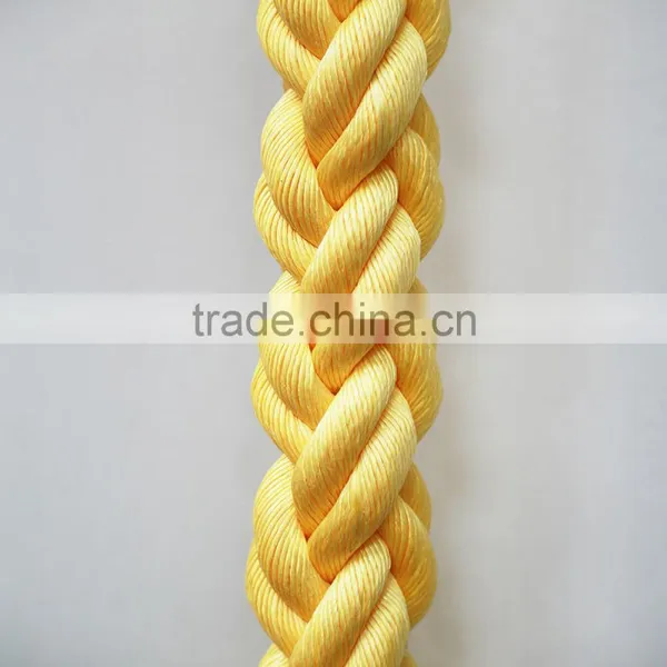 Yellow 40mm 8 Strand Polypropylene Rope photo-4