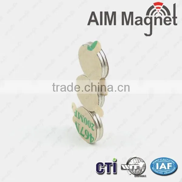 High Quality Strong Disc 3M Adhesive Neodymium Magnet photo-3