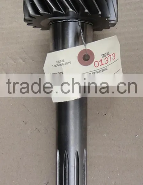 Custom Carbon Steel Forging Transmission Gear Shaft for Agricultural Farming Machinery photo-4