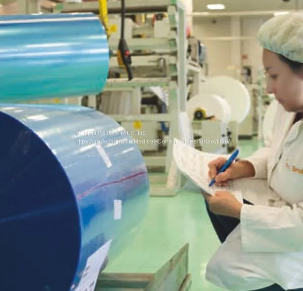Medical Packaging Materials, Transparent Composite Film Roll With Different Gram Weight and Colors