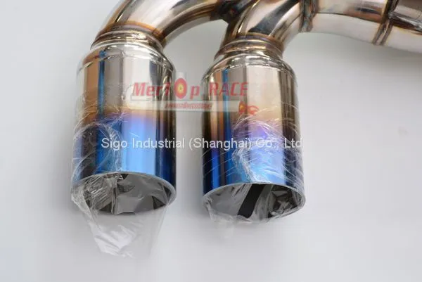MerTop Race Catback Exhaust Fits 2011 2012 B** M1 E82 Coupe E82 2DR Turbo N54B30TO photo-3